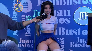 Puny petite milky girl gets addicted to threesomes and shares her fantasies in Juan Bustos Podcast