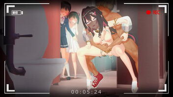 Azuki 3 in adult relaxation with MMD and XNXX tags