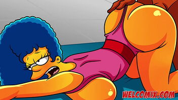 The Simpsons Simptoons presents sizzling anime ample tits and ass