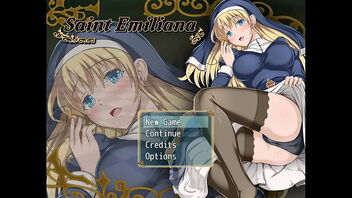 Hentai game with big ass and breasts called Saint Emiliana