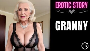 Step-grandmother’s porn movie: a forbidden desire with a mature lady