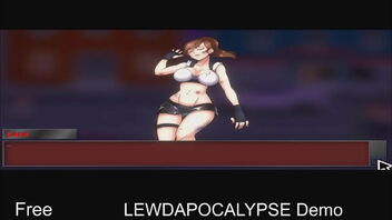 2D animated pornography video - Lewdocalypse Demo part 2