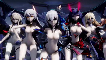 Helltaker's 2D animated Honkai Impact MMD flick on xnxx.