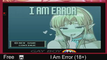 A retro fashion glamour game with a 2D character called I Am Error.