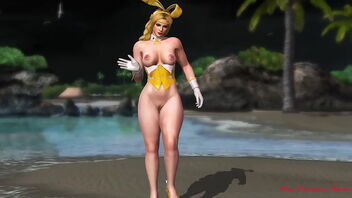 Helena's erotic dance in MMD DOA5LR R18