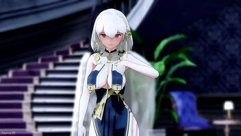 2D animated porn with Azur Lane's HMS Sirius and MMD technology