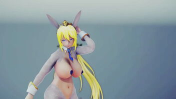 Artoria in reverse, a 2D MMD adult video.