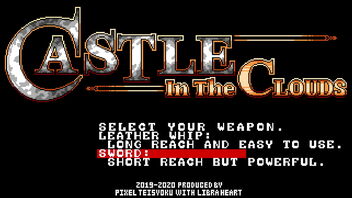 Castle in the Clouds: DX pixel hentai game gameplay on PC