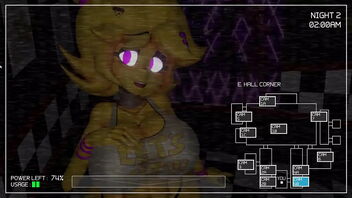 The fifth night of Five Nights in Anime in 3D is highly difficult.